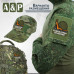 Патч на липучке «Танк-улитка». Размер 80х75 мм. 