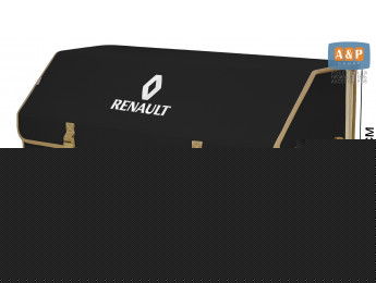 Органайзер-саквояж "Союз" в багажник Renault (Рено), размер XXL. Цвет: черный с бежевой окантовкой.