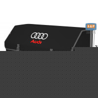 Органайзер-саквояж "Союз" в багажник Audi (Ауди), размер XXL. Цвет: черный с серой окантовкой.