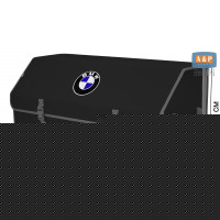 Органайзер-саквояж "Союз" в багажник BMW (БМВ), размер XXL. Цвет: черный с серой окантовкой.