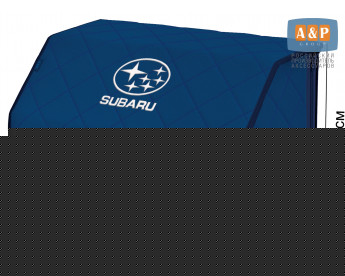 Органайзер-саквояж "Союз" в багажник Subaru (Субару), размер L. Цвет: синий с синей прострочкой Ромб.