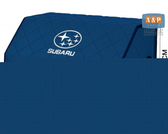 Органайзер-саквояж "Союз" в багажник Subaru (Субару), размер XL. Цвет: синий с синей прострочкой Ромб.