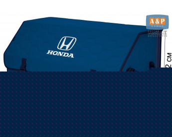 Органайзер-саквояж "Союз" в багажник Honda (Хонда), размер XL Plus. Цвет: синий с синей прострочкой Соты.